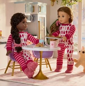 Amerian Girl Hanna Andersson Doll Pajamas